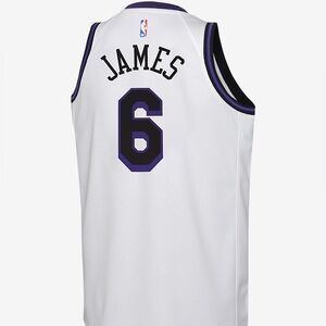 LeBron James Los Angeles Lakers City Edition
 Kids' Nike Dri-FIT NBA jersey